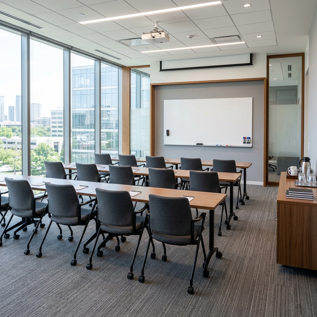 Corporate training room